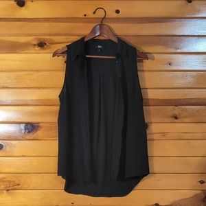 Black Sleeveless Top